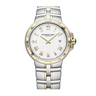 Parsifal Men's Quartz Classic White Dial 
