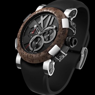 Titanic-DNA - rusted steel T-oxy III Chronographe