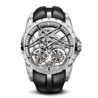 Excalibur Skeleton Double Flying Tourbillon