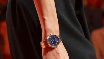 Tambour watch at the spring summer 24 women’s show © Louis Vuitton 