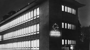Universal Genève, the new factory in Carouge - 1956s © Breitling