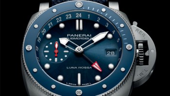 Submersible GMT Luna Rossa Titanio PAM01507 © Panerai
