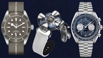 A cure at arms length © Omega, Tudor, MB&F