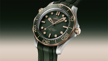Seamaster Diver 300M in Titanium and Bronze Gold © Omega