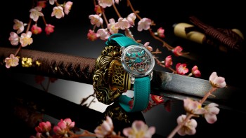 Tourbillon Skelet Sapphire - Bushido © Jaquet Droz