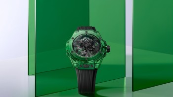 Big Bang Tourbillon Automatique Green Saxem © Hublot