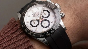 Daytona rubber watch strap © Rolex
