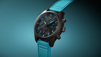 Montre d'aviateur chronographe 41 George Russell © IWC