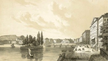 Historical View of the Quai des Berges © Czapek