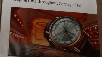 Five New Clocks at Carnegie Hall - Breguet
