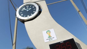 The countdown clocks - Hublot