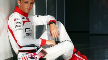 Un squelette à 300 km/h, au poignet de Max Chilton - Armin Strom