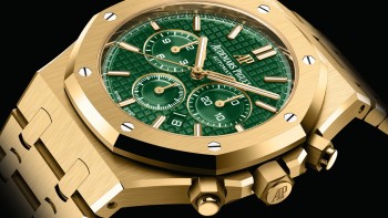 Green hues for the Royal Oak - Audemars Piguet