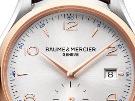 Clifton two-tone watches, ref. 10139 and 10140 - Baume & Mercier
