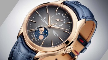 Clifton Baumatic jour-date, phases de lune - Baume & Mercier