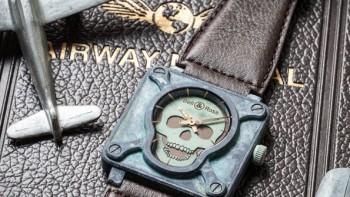 BR01 Skull Patine 1120 Chronopassion - Bell & Ross