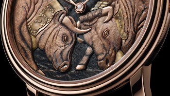 Cow fight at the Villeret corral - Blancpain