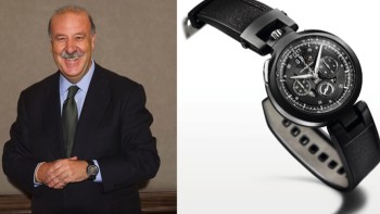 Vicente del Bosque and the Chronograph Cambiano - Bovet