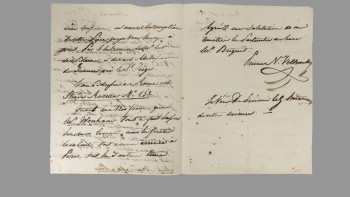 Two historic letters enter the Breguet Museum  - Breguet
