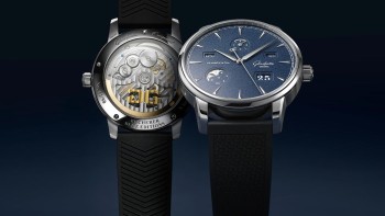Senator Excellence Perpetual Calendar Bucherer Blue Editions - Glashütte Original/Bucherer