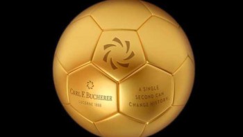 Carl F. Bucherer – gold-coloured football - Advent Calendar Competition