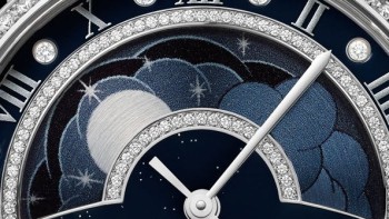 Rotonde Day and Night watch with retrograde moon phases - Cartier