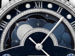 Rotonde Day and Night watch with retrograde moon phases - Cartier