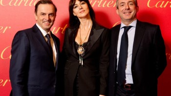 Inauguration with Monica Belucci - Cartier