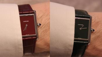 XS watches for men: how much is too little - Cartier 