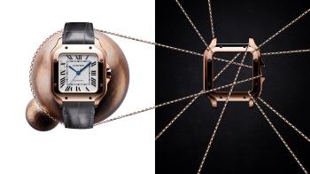 Up close and personal with the new Santos - Cartier