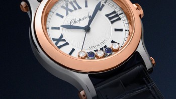The two-tone Chopard Happy Sport Bucherer Blue Editions  - Chopard