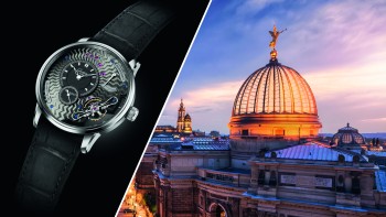 PanoInverse in platinum  - Glashütte Original