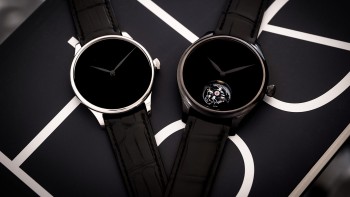 Three Vantablack<sup>®</sup> editions - H. Moser & Cie.
