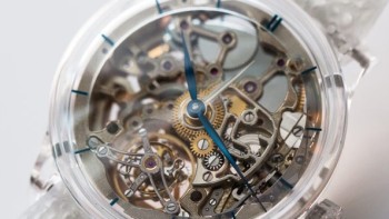 Venturer Tourbillon Dual Time Sapphire Skeleton - H. Moser & Cie.