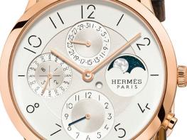 Slim, a stylish perpetual calendar - Hermès