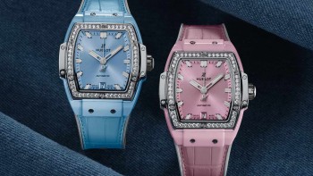 Spirit of Big Bang Light Blue & Pink Ceramic - Hublot 