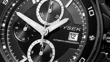 Abyss 44mm Chronograph  Black PVD  - Hysek