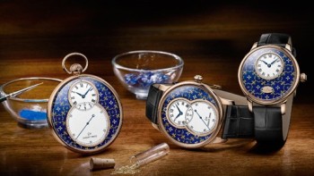 Paillonné enameling - Jaquet Droz