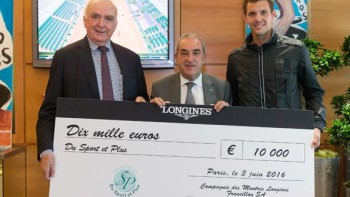 10,000 euros for “Du Sport et Plus” - Longines