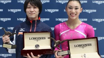 Two gymnasts honoured - Longines