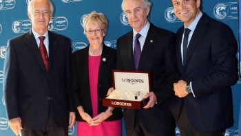 Jim Bolger receives the International Award of Merit - Longines