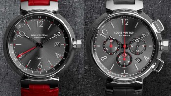 Tambour Essential Grey, GMT and chronograph  - Louis Vuitton