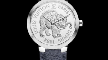 Tambour Slim Monogram Savane - Louis Vuitton