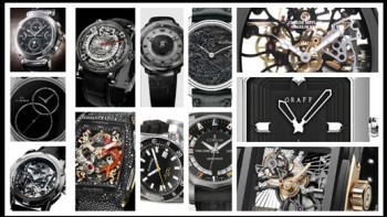 A range of styles happily mix it up with black - Black watches