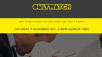 All the watches - Only Watch 2017