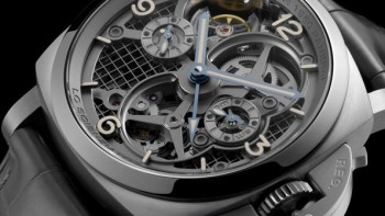 Lo Scienziato - Luminor 1950 Tourbillon GMT Titanio - SIHH 2016: Panerai