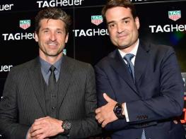 Patrick Dempsey presents two new limited-edition Indy500 watches at TimeCrafters 2016 - TAG Heuer