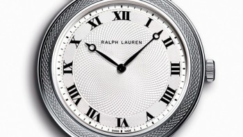 Slim Classic 32 mm, white gold - Ralph Lauren