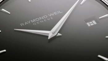 Toccata, steel and black dial - Raymond Weil