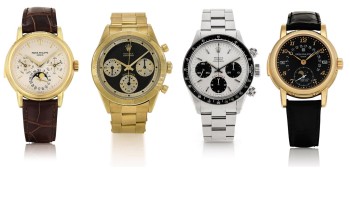 Icônes horlogères en vente chez Sotheby’s Genève  - Enchères